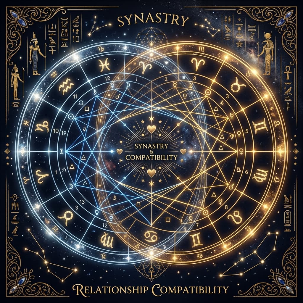iliski astrolojisi sinastri haritasi uyumu nedir