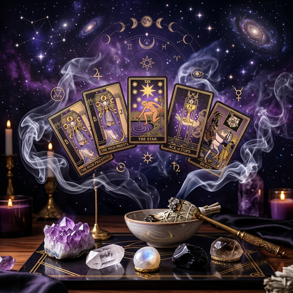 Tarot Kartları Nasıl Temizlenir? Doğru Enerji Arındırma Yöntemleri